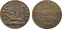 Mecklenburg-Rostock, Stadt Cu Pfennig -
