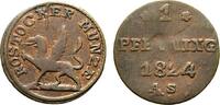 Mecklenburg-Rostock, Stadt Cu Pfennig -