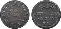 Mecklenburg-Rostock, Stadt Cu Pfennig -