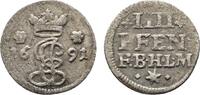Hildesheim, Bistum 4 Pfennig Jobst Edmund von Brabeck 1688-1702 -