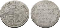Hildesheim, Bistum 1/6 Taler Friedrich Wilhelm von Westfalen 1763-1789 -