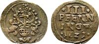 Braunschweig-Wolfenbüttel Cu 3 Pfennig Kippermünzen im Gebiet Friedrich Ulrichs -