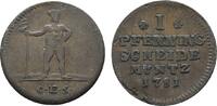 Braunschweig-Calenberg-Hannover Cu Pfennig Georg III. 1760-1820 -