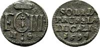 Brandenburg-Preußen Schilling Friedrich III. 1688-1701 -