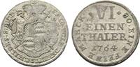 Hildesheim, Bistum 1/6 Taler Friedrich Wilhelm von Westfalen 1763-1789 -