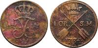 Schweden Cu Öre Friedrich I. 1720-1751 -