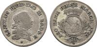 Baden-Durlach 10 Kreuzer Karl Friedrich 1738-1806 -