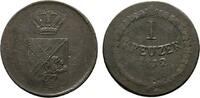 Baden-Durlach Cu Kreuzer Carl Ludwig Friedrich 1811-1818 -