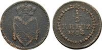Baden-Durlach Cu 1/2 Kreuzer Karl Friedrich 1738-1806 -