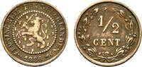 Niederlande-Königreich 1/2 Cent Wilhelm III. 1849-1890 -