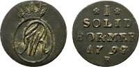 Brandenburg-Preußen Cu Schilling Friedrich Wilhelm II. 1786-1797 -
