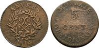 Belgien-Antwerpen, Stadt Cu 5 Centimes -