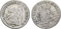 Baden-Durlach 10 Kreuzer Karl Friedrich 1738-1806 -