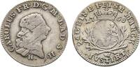 Baden-Durlach 5 Kreuzer Karl Friedrich 1738-1806 -
