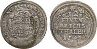Hohenlohe-Schillingsfürst 1/12 Taler Ludwig Gustav 1656-1697 -