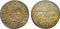 Bamberg, Bistum 2 1/2 Kreuzer Adam Friedrich von Seinsheim 1757-1779 -