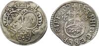 Bamberg, Bistum 1/24 Taler Peter Philipp von Dernbach 1672-1683 -