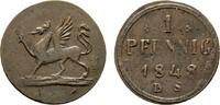 Mecklenburg-Rostock, Stadt Cu Pfennig -