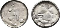 Halle-Giebichenstein, Merseburg, Polen? Pfennig Erzbischöflich/Bischöflich Ca. 1070-1100 -