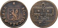Mecklenburg-Rostock, Stadt Cu Pfennig -