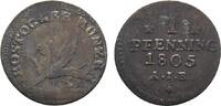 Mecklenburg-Rostock, Stadt Cu Pfennig -