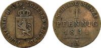 Reuss, jüngere Linie zu Schleiz Cu Pfennig Heinrich LXII. 1818-1854 -
