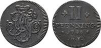 Trier, Erzbistum Cu 2 Pfennig Franz Georg von Schönborn 1729-1756 -