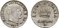 Italien-Königreich 5 Soldi Napoleon I. 1804-1814 -
