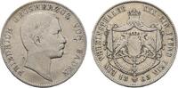 Baden-Durlach Taler Friedrich I. 1852-1907 -