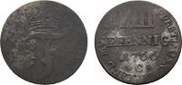 Osnabrück, Bistum 12 Pfennig Friedrich von York 1764-1802 -