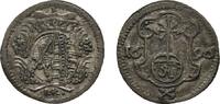 Sachsen-Albertinische Linie Pfennig Friedrich August I. 1694-1733 -