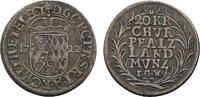 Pfalz, Kurlinie 20 Kreuzer Karl Philipp 1716-1742 -
