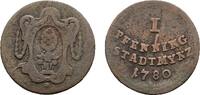 Augsburg, Stadt Cu Pfennig -