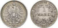 Kleinm&uuml;nzen 1 Mark 1886 J Sehr sch&ouml;n 15.23 &pound;  +  4.23 &pound; shipping