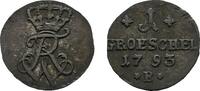 Brandenburg-Preu&szlig;en Gr&ouml;schel 1793 B, Breslau Friedrich Wilhelm II. 1786-... 27.08 &pound;  +  4.23 &pound; shipping