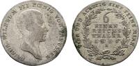 Brandenburg-Preu&szlig;en 1/6 Taler 1816 A Friedrich Wilhelm III. 1797-1840 Fa... 15.23 &pound;  +  4.23 &pound; shipping