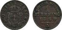 Brandenburg-Preu&szlig;en Cu Pfennig 1849 A Friedrich Wilhelm IV. 1840-1861 Se... 3.39 &pound;  +  4.23 &pound; shipping