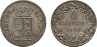 Württemberg 6 Kreuzer Wilhelm I. 1816-1864 -