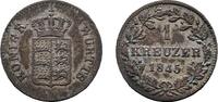 Württemberg Kreuzer Wilhelm I. 1816-1864 -