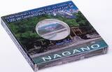 JAPAN , Y# 148 , Silver, 1000 Yen, 2009, Proof, Local Autonomy - Nagano Prefecture. Colored. Coin housed in Original Mint Holde
