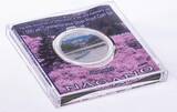 JAPAN , Y# 148 , Silver, 1000 Yen, 2009, Proof, Local Autonomy - Nagano Prefecture. Colored. Coin housed in Original Mint Holde