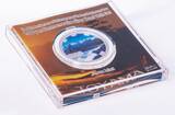 JAPAN , Y# 172 , Silver, 1000 Yen, 2011, Proof, Local Autonomy - Toyama Prefecture. Colored. Coin housed in Original Mint Holder