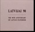 LATVIA, KM# 99 , Silver, 1 Lats, 2008, Proof, 90th Anniversary of Statehood - Two children holding multicolor flag. Coin housed