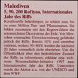 MALDIVES, KM Unlisted , Silver, 200 Rufiyaa, 1998, Proof, Year of The Reef - Multicolor underwater scene. Very rare silver proof