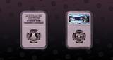 SRI LANKA , KM# 151a , Silver, 1 Rupee, 1992, Proof, 3rd Anniversary - induction of President - President Premadasa. Very rare t
