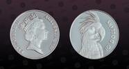 AUSTRALIA 10 Dollars AUSTRALIA, KM P5 , Silver, 10 Dollars , 1993, Proof, Palm cockatoo. Silver Piefort. Double Thickness. Weight: 40 grams. Nice co -