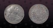 MEXICO 8 Reales MEXICO, KM# 110 , Silver, 8 Reales, 1810, Mint Strike, Bust of Ferdinand VII. Scarce silver coin! -