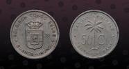 BELGIAN CONGO 50 Centimes BELGIAN CONGO , KM# 2 , Aluminum, 50 Centimes , 1955, Mint Strike, Nice coin! -