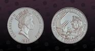 SOLOMON ISLANDS 5 Dollars SOLOMON ISLANDS , KM# 62 , Silver, 5 Dollars, 1995, Proof, McAtrhur accepting Japanese surrender. Coin in excellent condition! -