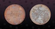 SWITZERLAND 20 Francs SWITZERLAND, KM# 75 , Silver, 20 Francs, 1995B, Proof, Mythological White Snake Queen. Original Mint capsule! Coin in excellent -